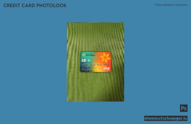 Ethiopia Bank of Abyssinia Visa Gold Card Fotobeispiel-Vorschau